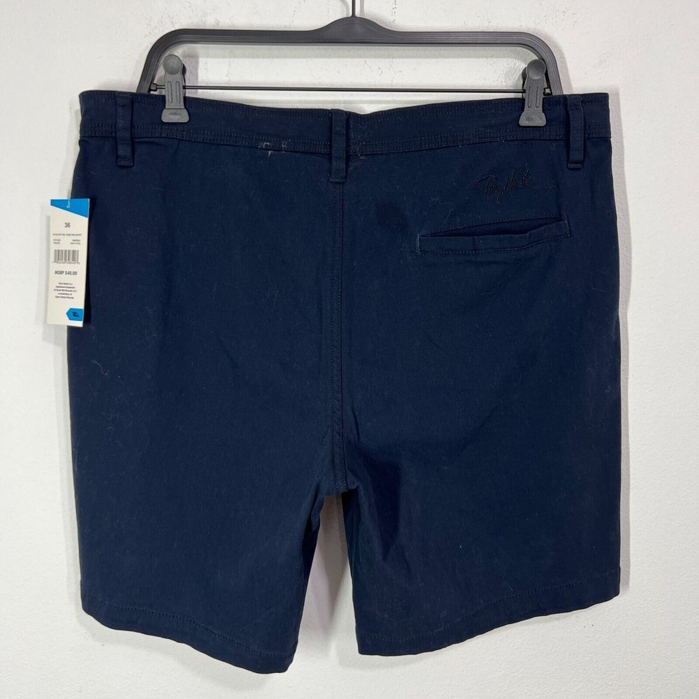 Tony Hawk Short Mens 36 Navy Twill Fixed Street Shorts Pockets Skater‎ HMS3381 - Picture 2 of 9